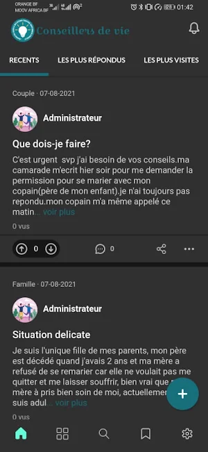 Conseillers de vie : Amour,travail,enfants,couple Screenshot 3