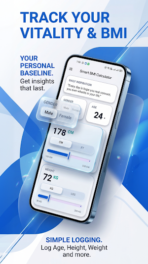Smart BMI Calculator Screenshot 0