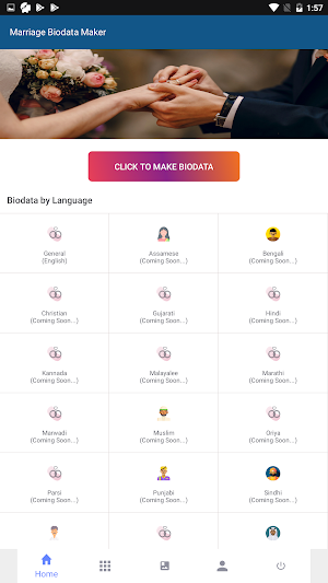 Marriage Biodata Maker Screenshot 1