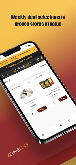 SchiffGold: Buy Gold & Silver Screenshot 1