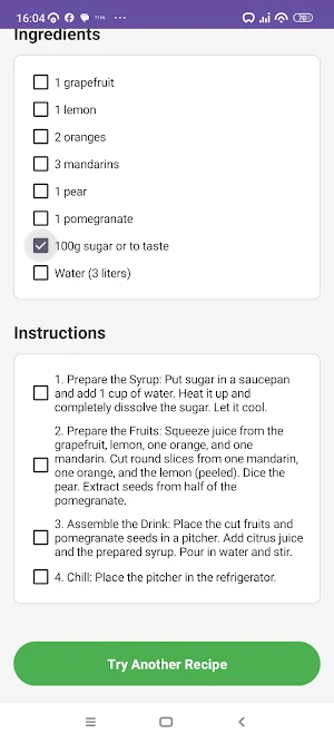 Meal Randomizer Screenshot 3
