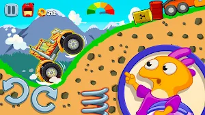 MonMon & Ziz: Kids Car Racing Screenshot 3