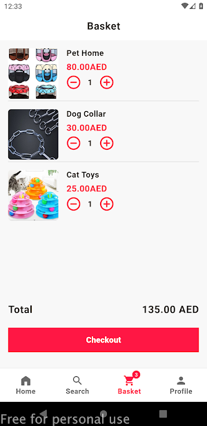 Sharjah Pet Food Screenshot 2