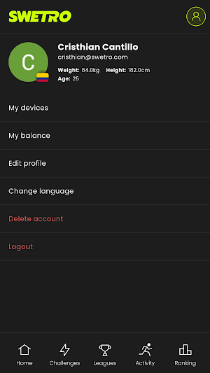 Swetro App Screenshot 3