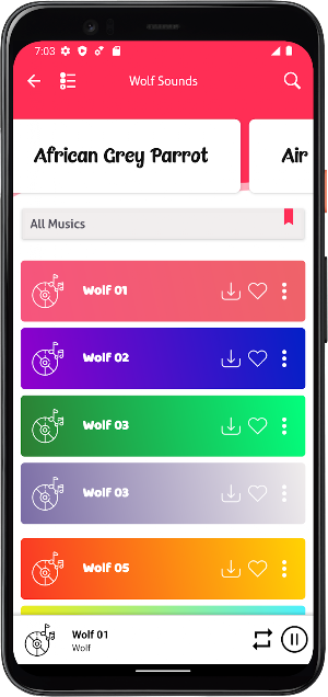 Wolf Sounds Screenshot 1