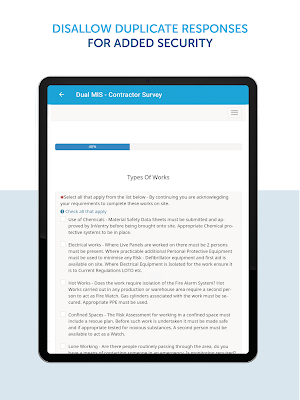InVentry Questionnaires Screenshot 3