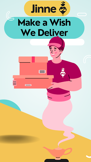 Jinne - Food Delivery Screenshot 0