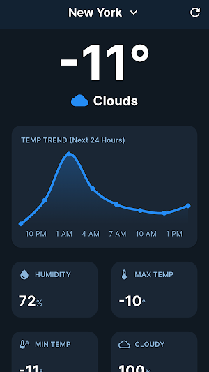WeatherFlow: Live Forecast Screenshot 1