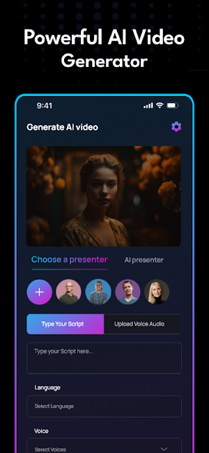 ScriptToVid:AI Video Generator Screenshot 3