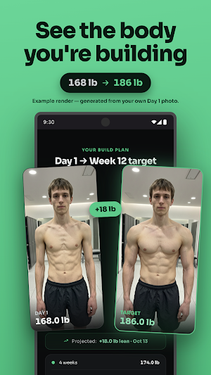 BulkMate: Weight Gain Tracker Screenshot 1