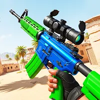 FPS Commando Strike Gun shoot