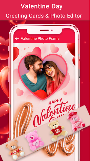 Valentine Day Photo Editor - Photo Frames & Ecards Screenshot 0