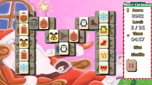 Christmas Mahjong Match Screenshot 2