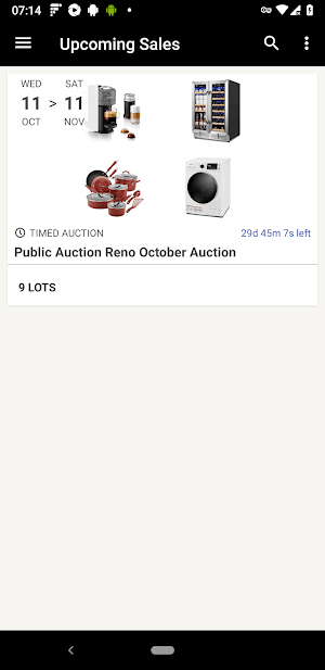Public Auctions Reno Screenshot 0