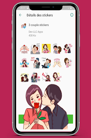 couple love stickers 2022 Screenshot 1