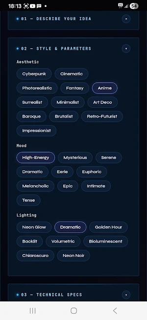 The EmPrompt App Screenshot 2