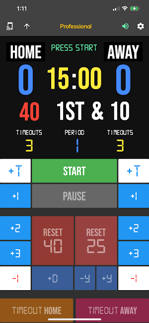BT Football Controller Screenshot 1