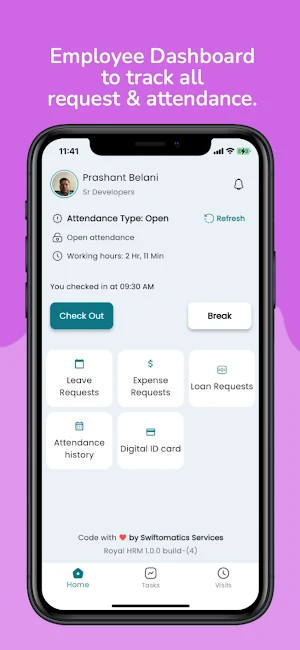 RoyalHRM - Smart Attendance Screenshot 0