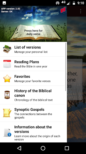 Holy Bible Screenshot 1