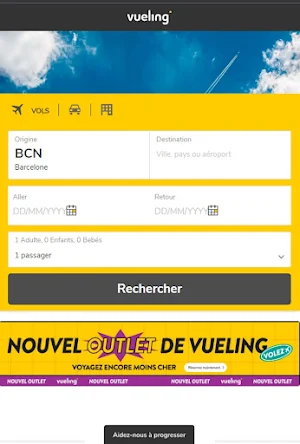 vueling airlines Screenshot 2