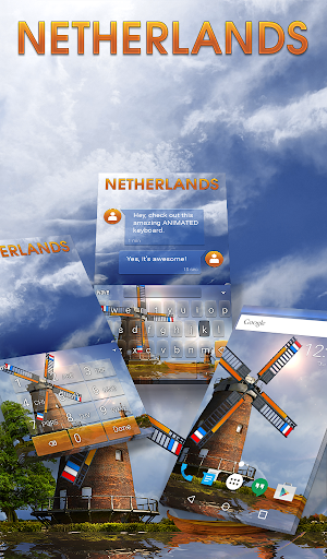 Netherlands Animated Keyboard Screenshot 0