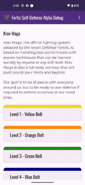 Fortis Self-Defense Screenshot 1