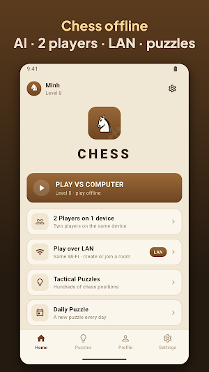 Chess Offline - vs Computer AI Screenshot 1
