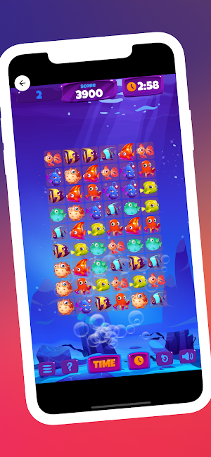 Aquatic Match: Underwater Puzl Screenshot 2