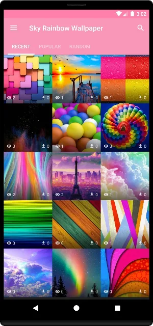 Sky Rainbow Wallpaper Screenshot 3