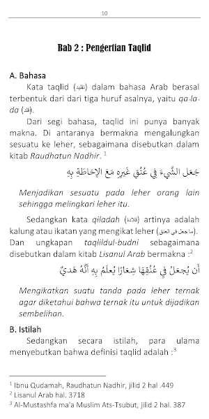 Taqlid By Ahmad Sarwat, Lc. MA Screenshot 3