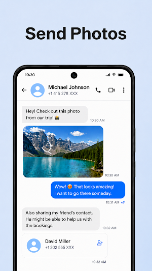 Messages: SMS Messenger App Screenshot 1