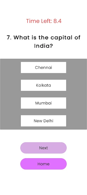 Capital Quest - Quiz App Screenshot 1