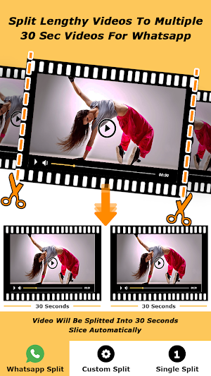 Video Splitter For Status & Story -WA Status Saver Screenshot 0