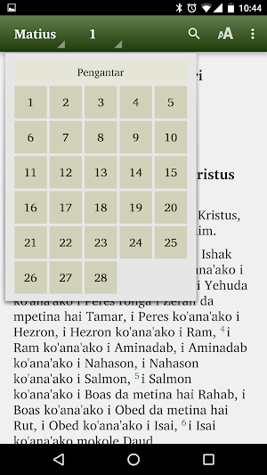 Alkitab Moronene Screenshot 3