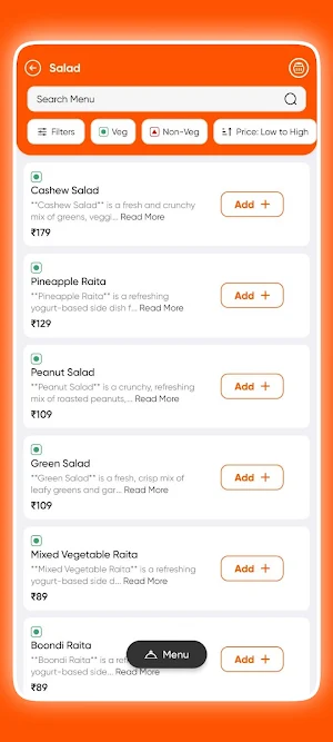 Paaji's Kitchen Screenshot 2
