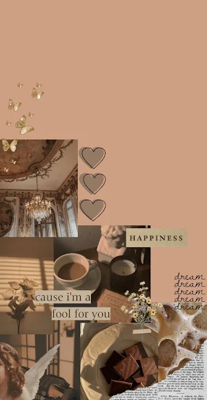 Brown Aesthetic Wallpaper Screenshot 2