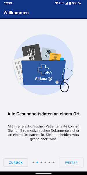 Allianz ePA-App Screenshot 1