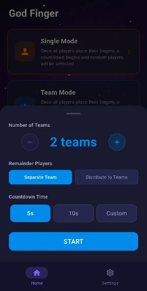 God Finger - Random Pick&Team Screenshot 3