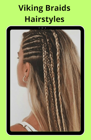 Viking Braids Hairstyles Screenshot 1