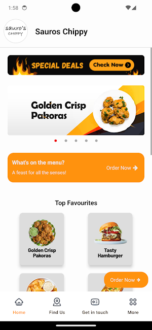 Sauros Chippy Dunfermline Screenshot 0