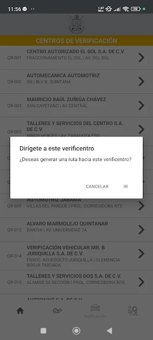 Ambiente QRO Screenshot 2