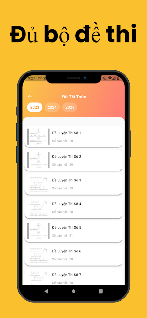 Ôn Thi Cuối Cấp Screenshot 1