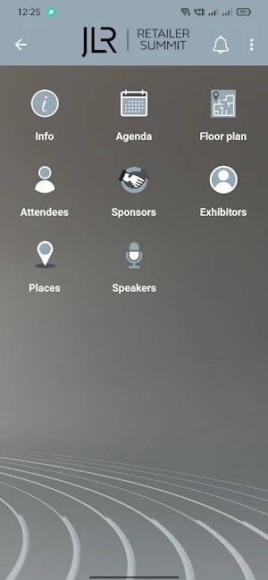 JLR Events Screenshot 1