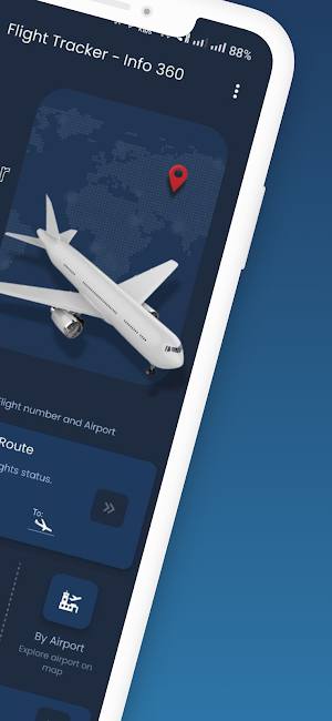 Flight Tracker - Info 360 Screenshot 1
