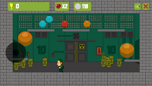 Radioactive Balls Buster Classic Bubble Pomping Screenshot 1