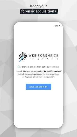 Web Forensics Instant Screenshot 3