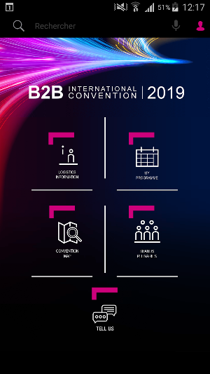 B2B INTERNATIONAL CONVENTION Screenshot 0