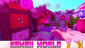 Kawaii World mod for Minecraft Screenshot 2