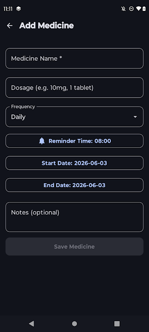 Dose Buddy Screenshot 1