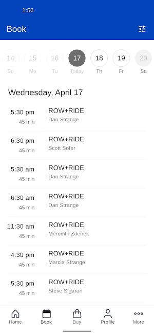 Crew Fitness Screenshot 1